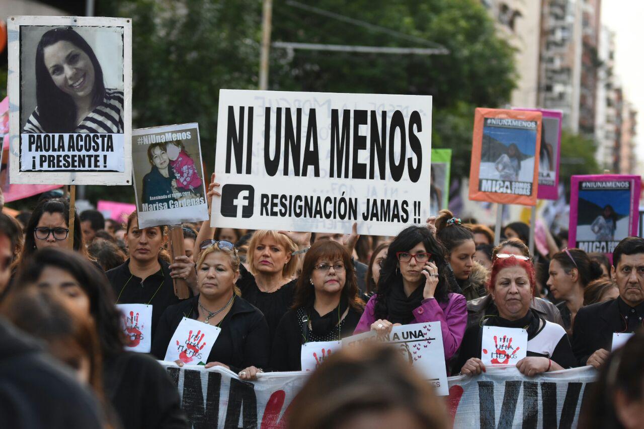 Al grito de «Ni Una Menos» Córdoba volvió a marchar